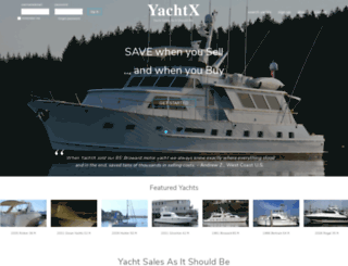 yachtx.com screenshot