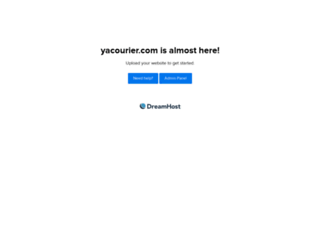 yacourier.com screenshot