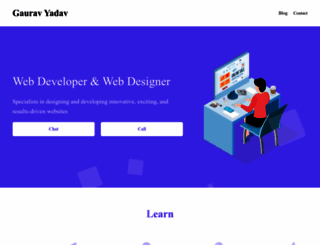 yadavgaurav.com screenshot