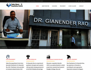 yadavpsychiatrycentre.com screenshot