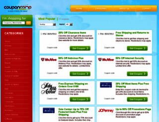 yahoo.couponcamp.com screenshot