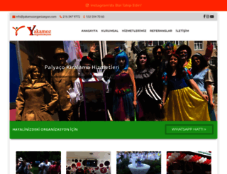 yakamozorganizasyon.com screenshot