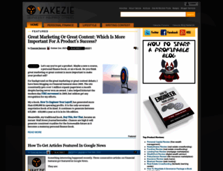 yakezie.com screenshot