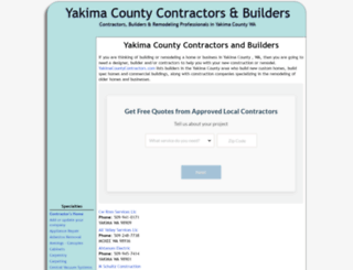 yakimacountycontractors.com screenshot