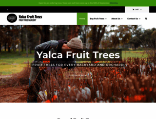 yalcafruittrees.com.au screenshot