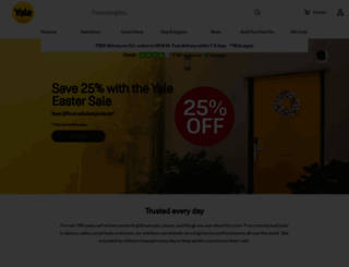 yalestore.co.uk screenshot