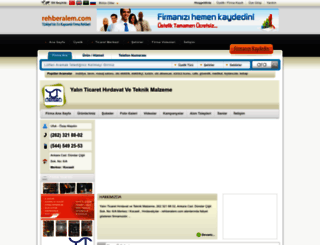 yalin_ticaret.rehberalem.com screenshot