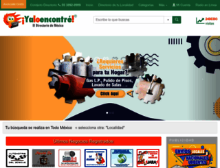 yaloencontre.com.mx screenshot