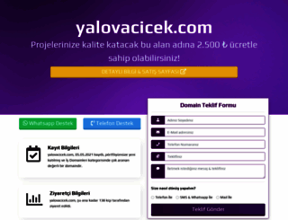 yalovacicek.com screenshot