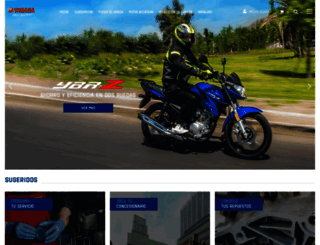 yamaha-motor.com.pe screenshot