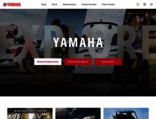 yamaha-motor.com screenshot