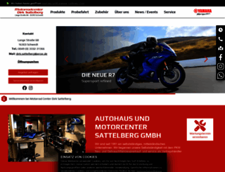 yamaha-sattelberg.de screenshot
