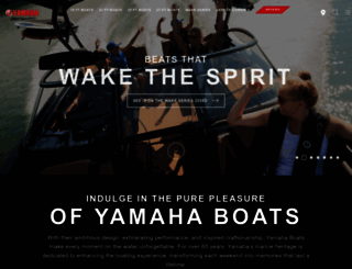 yamahaboats.com screenshot