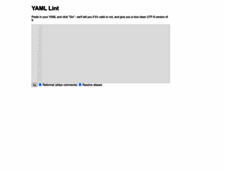 yamllint.com screenshot
