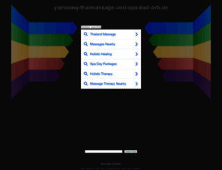 yamoong-thaimassage-und-spa-bad-orb.de screenshot