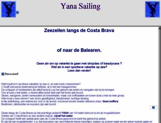 yana-sailing.nl screenshot