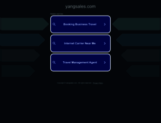 yangsales.com screenshot