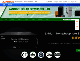 yangtze-solar.en.alibaba.com screenshot