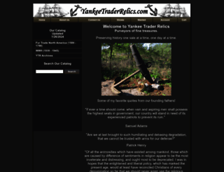 yankeetraderrelics.com screenshot
