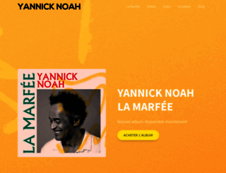 yannicknoah.com screenshot