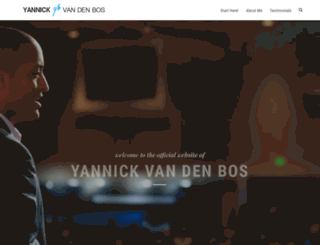 yannickvandenbos.com screenshot