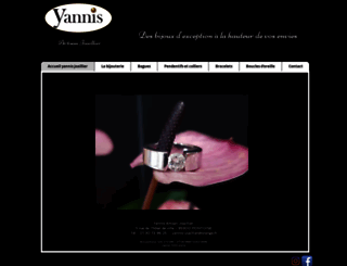 yannis-joaillier.com screenshot