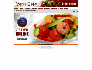 yanscafealpharetta.com screenshot