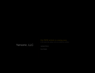 yansonic.com screenshot