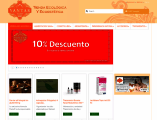 yantar-ecotienda.com screenshot