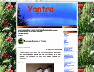 yantra.eklablog.com screenshot