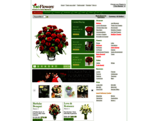 yaoflowers.com screenshot