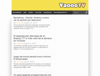 yaoootv.com screenshot