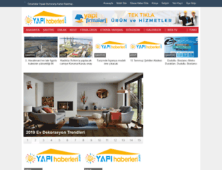 yapihaberleri.com screenshot