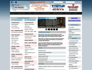 yapiprojeleri.com screenshot
