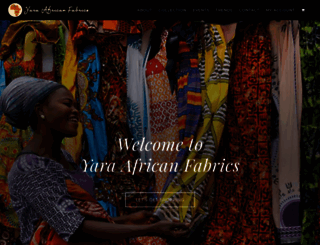 yaraafricanfabrics.com screenshot
