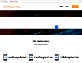 yardim.mobiluygulaman.com screenshot