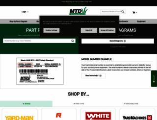 yardmachines.com screenshot