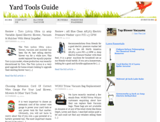yardtoolsguide.com screenshot