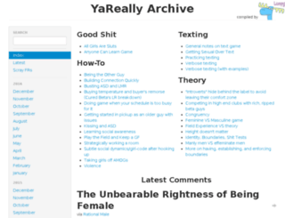 yareallyarchive.com screenshot