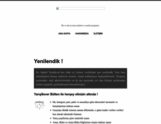 yarissever.net screenshot