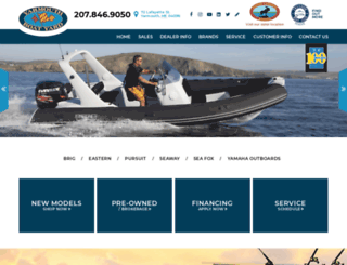 yarmouthboatyard.com screenshot