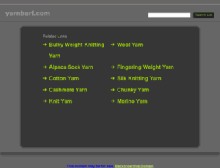 yarnbarf.com screenshot