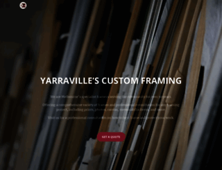yarravillepictureframing.com.au screenshot