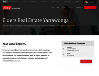yarrawonga.eldersrealestate.com.au screenshot