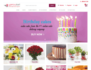 yarrowkart.com screenshot
