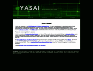 yasai.rutgers.edu screenshot