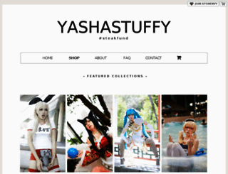 yashafluff.storenvy.com screenshot