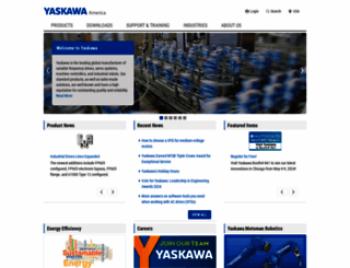 yaskawa.com screenshot