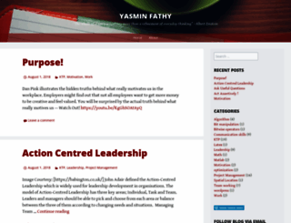 yasminfathy.wordpress.com screenshot