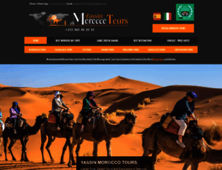 yassin-moroccotours.com screenshot